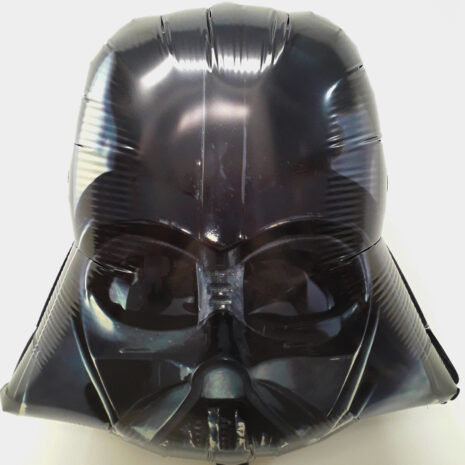 Globo Metalico Darth Vader con Mascara de Cumpleaños, 18 Pulgadas en Forma de Silueta, Marca Anagram