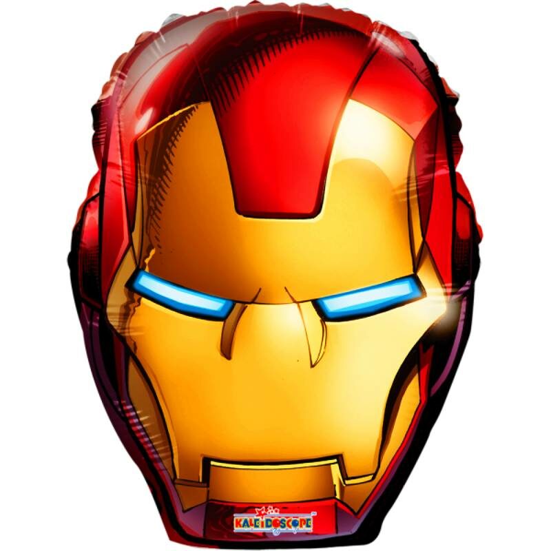 Globo Metálico Cumpleaños Personaje Iron man 09"