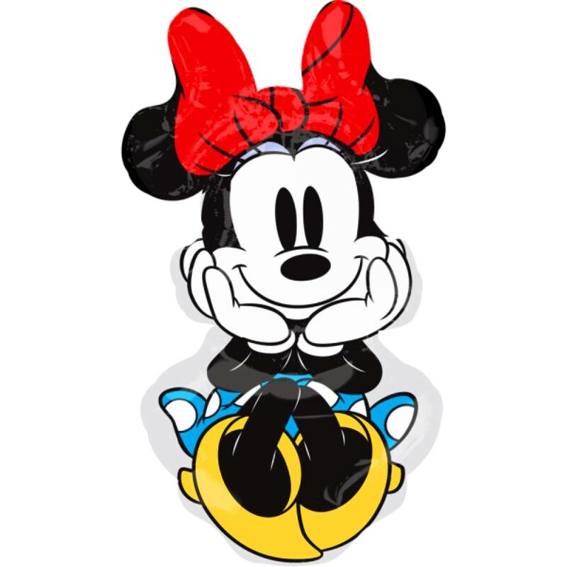 Globo Metálico Cumpleaños Personaje Minnie mouse 36" Met