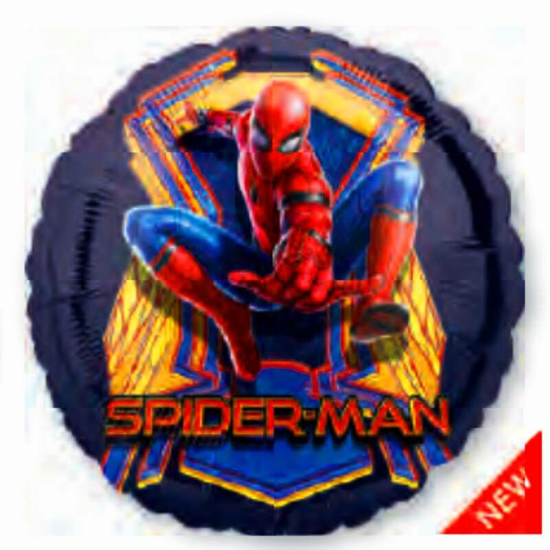 Globo Metalico Spider Man Lanzando Telaraña de Cumpleaños, 18 Pulgadas en  Forma Redondo, Marca Kaleidoscope - Factor Fiesta