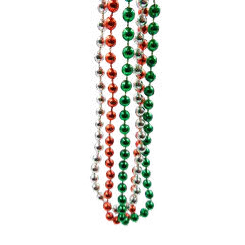 Collar Perla Tricolor c/12 Piezas